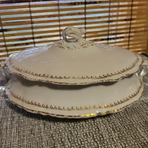 Vintage RARE Homer Laughlin Hudson 8"x10" Oval Lidded H94 Casserole Dish - Picture 1 of 7